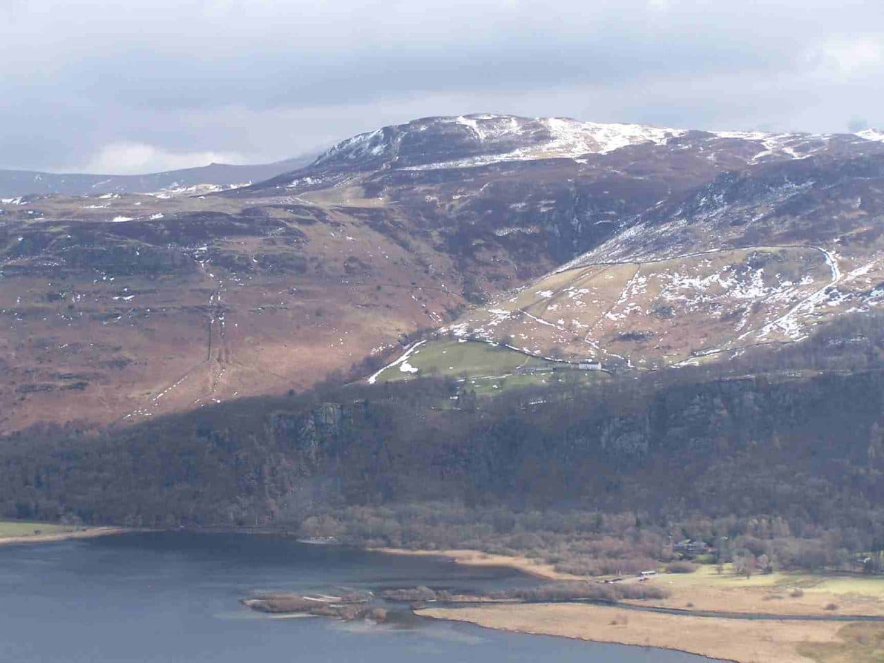 Bleaberry Fell in the Central Fells of the Lake District