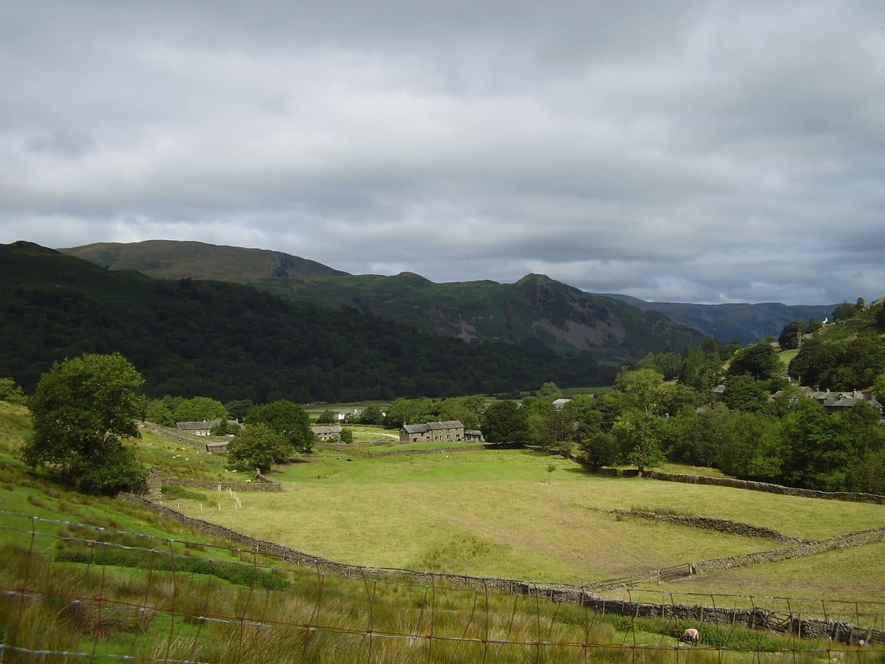 Arnison Crag in the Eastern Fells of the Lake District