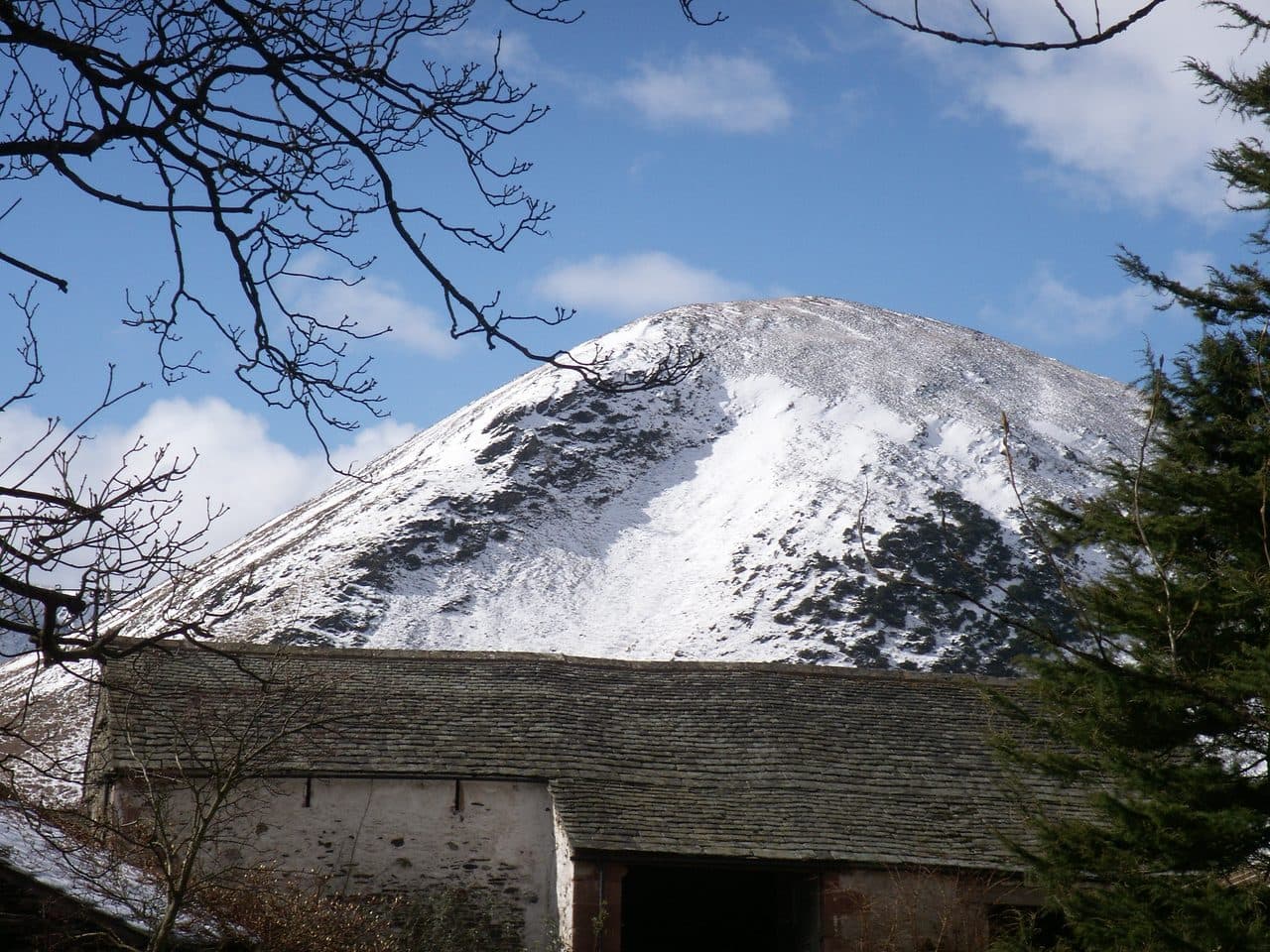Bowscale Fell in the Northern Fells of the Lake District