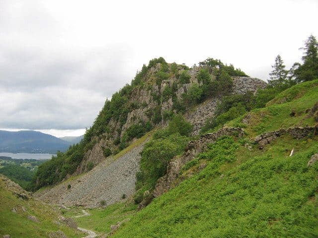 Castle Crag in the North Western Fells