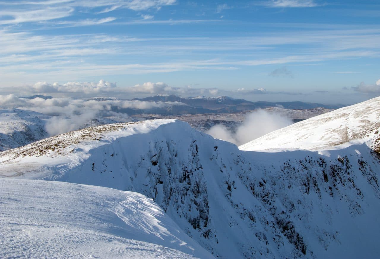 Dollywaggon Pike in the Eastern Fells of the Lake District