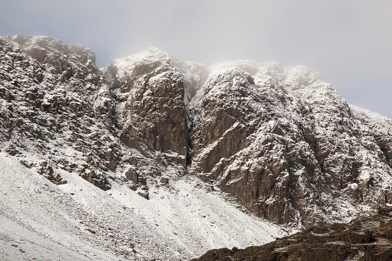 Dow Crag in the Southern Fells of the Lake District