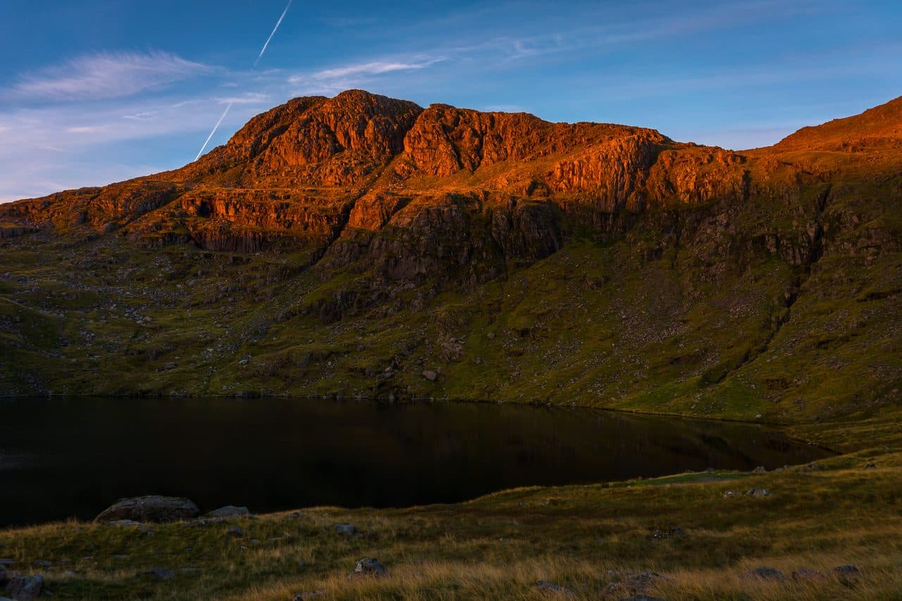Esk Pike in the Southern Fells of the Lake District