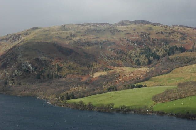 Gowbarrow Fell in the Eastern Fells of the Lake District