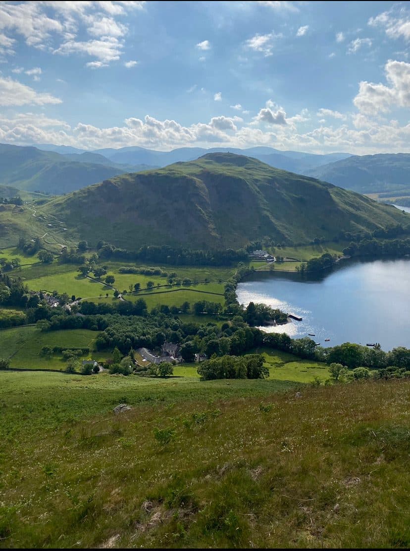 Hallin Fell in the Far Eastern Fells of the Lake District