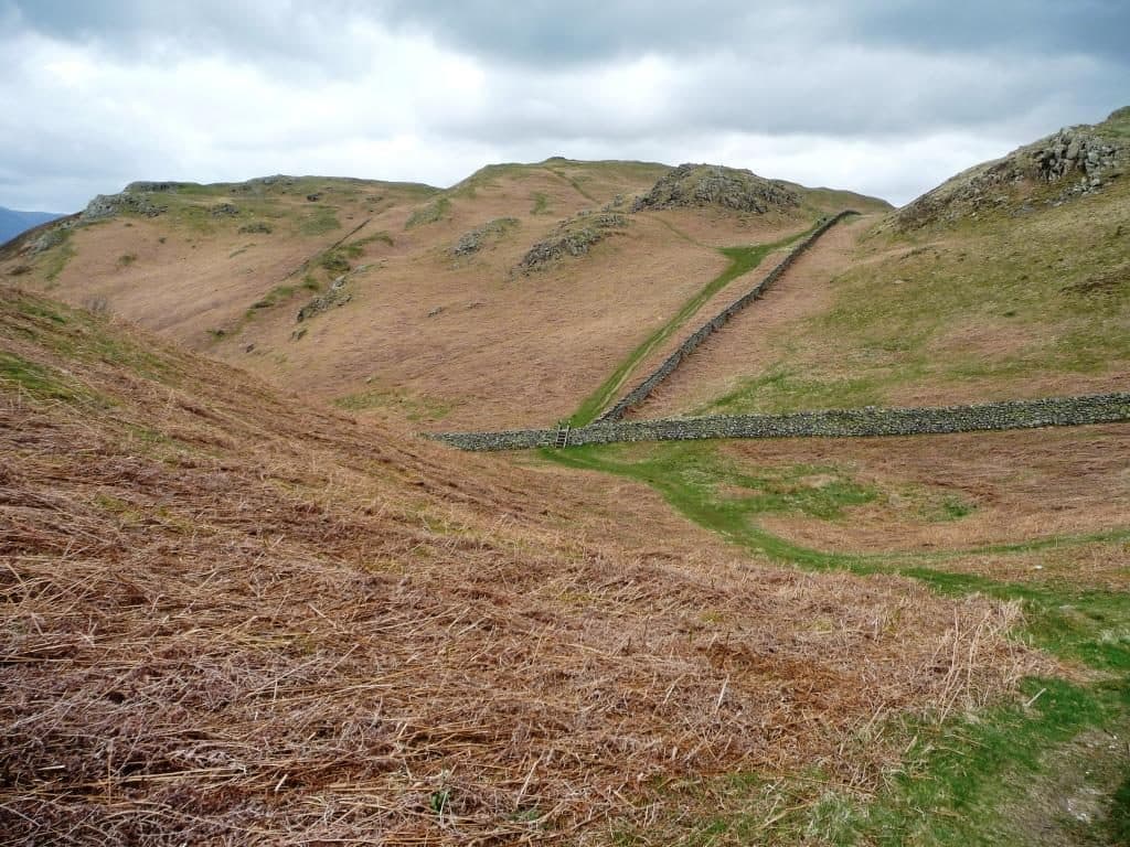 High Rigg in the Central Fells of the Lake District