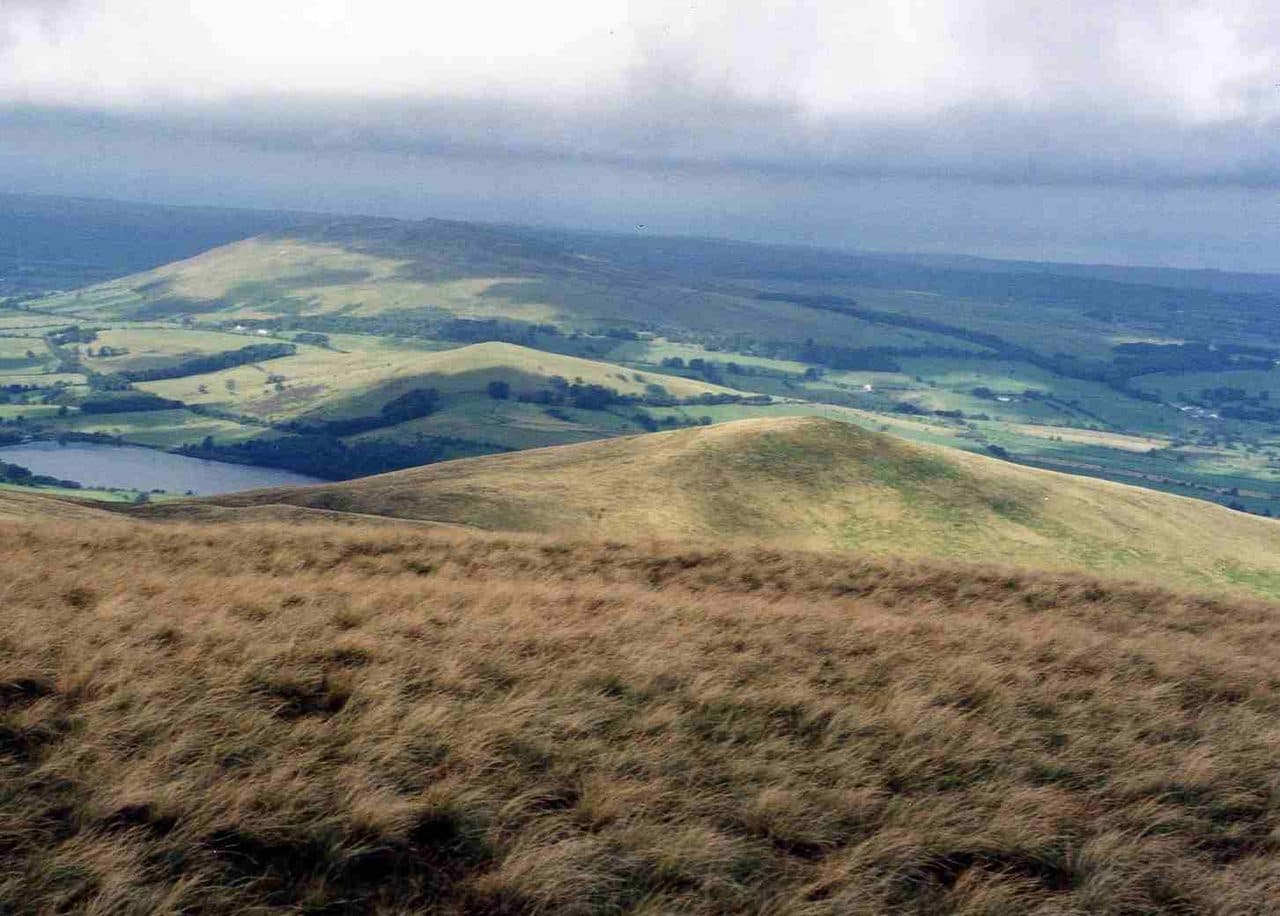 Longlands Fell in the Northern Fells of the Lake District