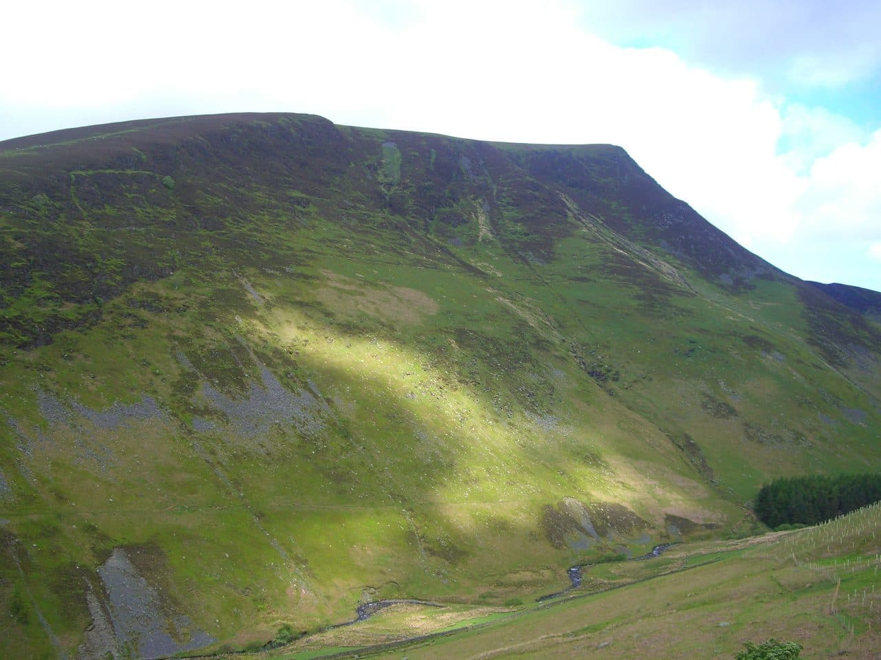 Lonscale Fell in the Northern Fells of the Lake District