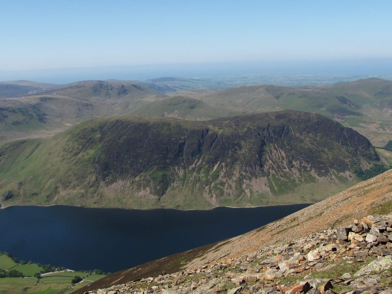 Mellbreak (south top) in the Western Fells of the Lake District
