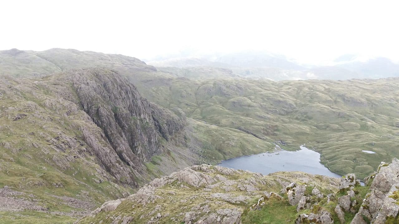 Pavey Ark in the Central Fells of the Lake District
