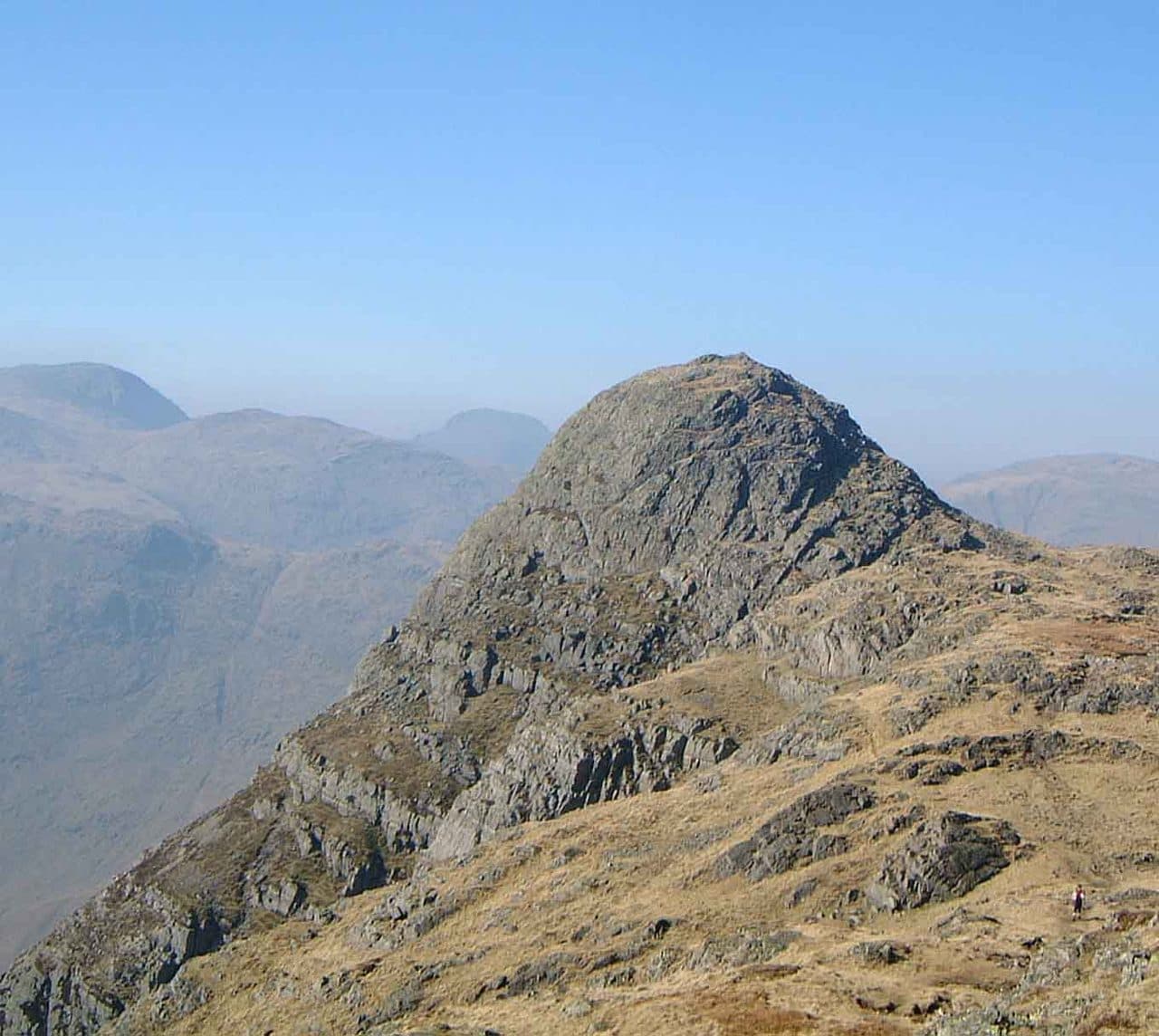 Pike o'Stickle in the Central Fells of the Lake District