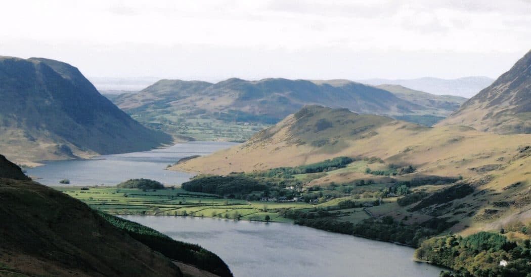 Rannerdale Knotts in the North Western Fells of the Lake District