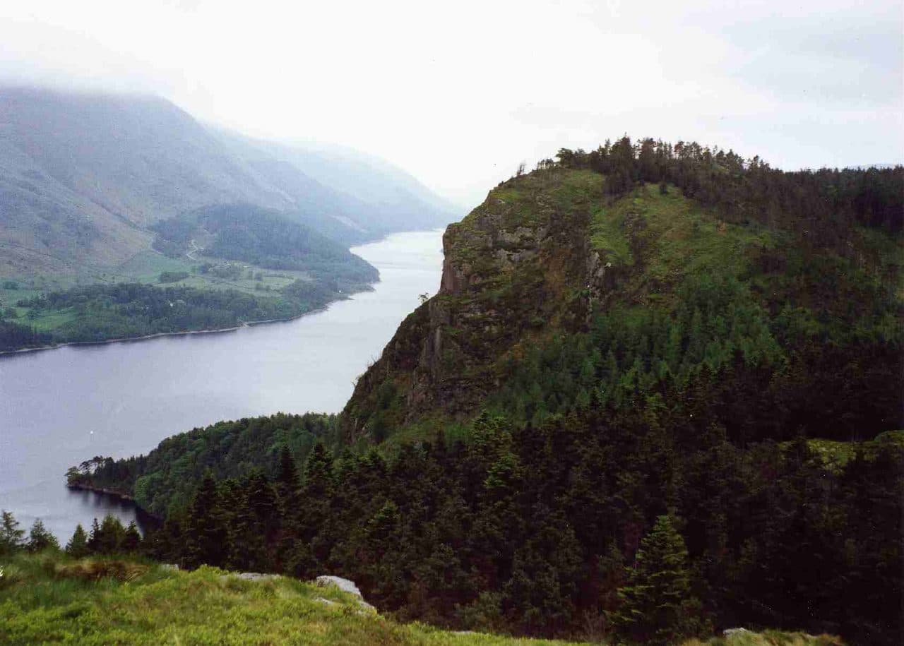 Raven Crag in the Central Fells of the Lake District