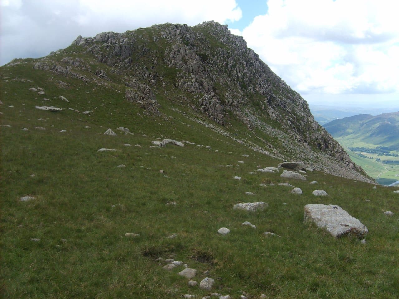 Rossett Pike in the Southern Fells of the Lake District