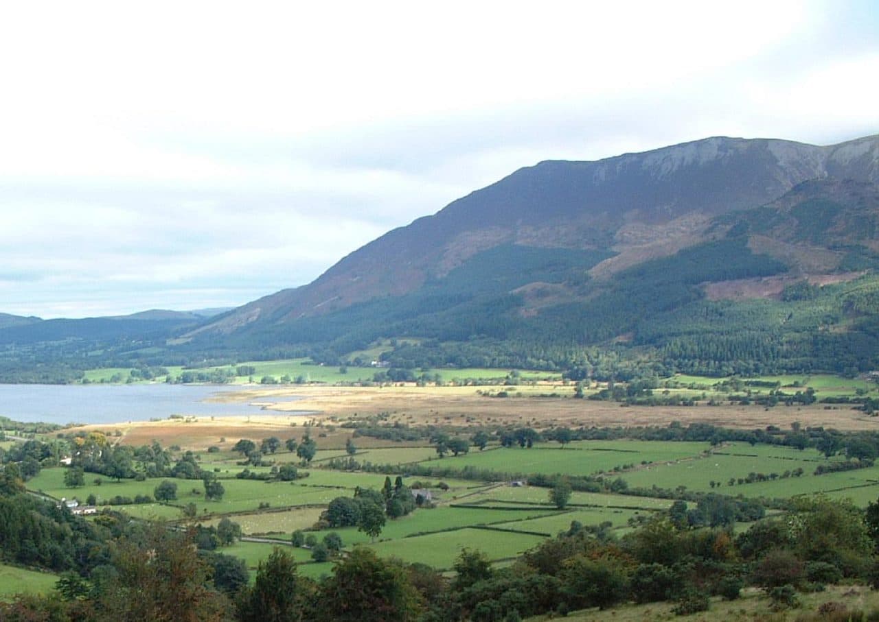 Ullock Pike in the Northern Fells of the Lake District